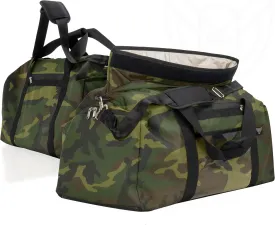 ~ Xecutive Transport Faraday Duffel Bag for Military Use ~ MOLLE System ~ Computer Towers and Other Large Electronics ~ Data Security ~ Tracking/Hacking Defense ~ Woodland Camo