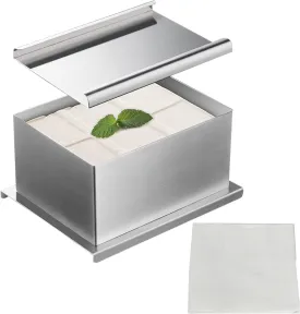 6.97 x 5.39 x 3.62 Inch Large Tofu Press Stainless Steel Tofu Maker with Cheese Cloth for Kitchen