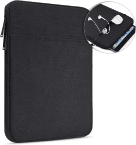 8 inch Tablet Sleeve Case for iPad mini 7th 6th 8.3", iPad mini 5/4/3/2 7.9",Kindle Fire HD 8/8 Plus Tablet, Galaxy Tab A 8.0, Lenovo Tab M8 M9 Shockproof Travel Carrying Bag -Black