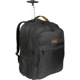 A. Saks Deluxe Expandable Wheeled Computer Backpack