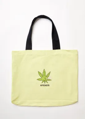 AFENDS Unisex Coasting - Tote Bag - Citron