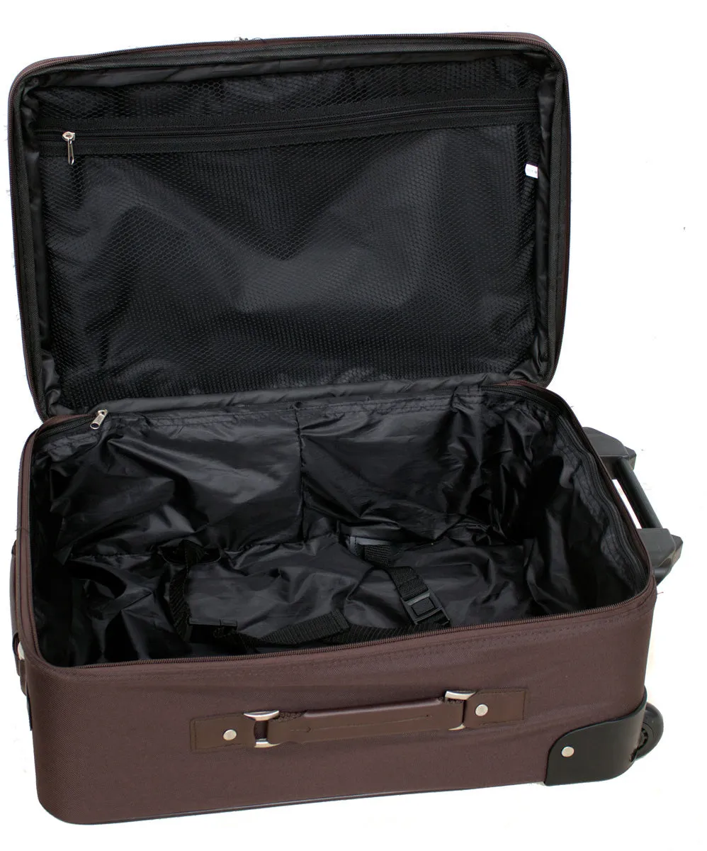American Flyer Brooklyn 4 Piece Luggage Set