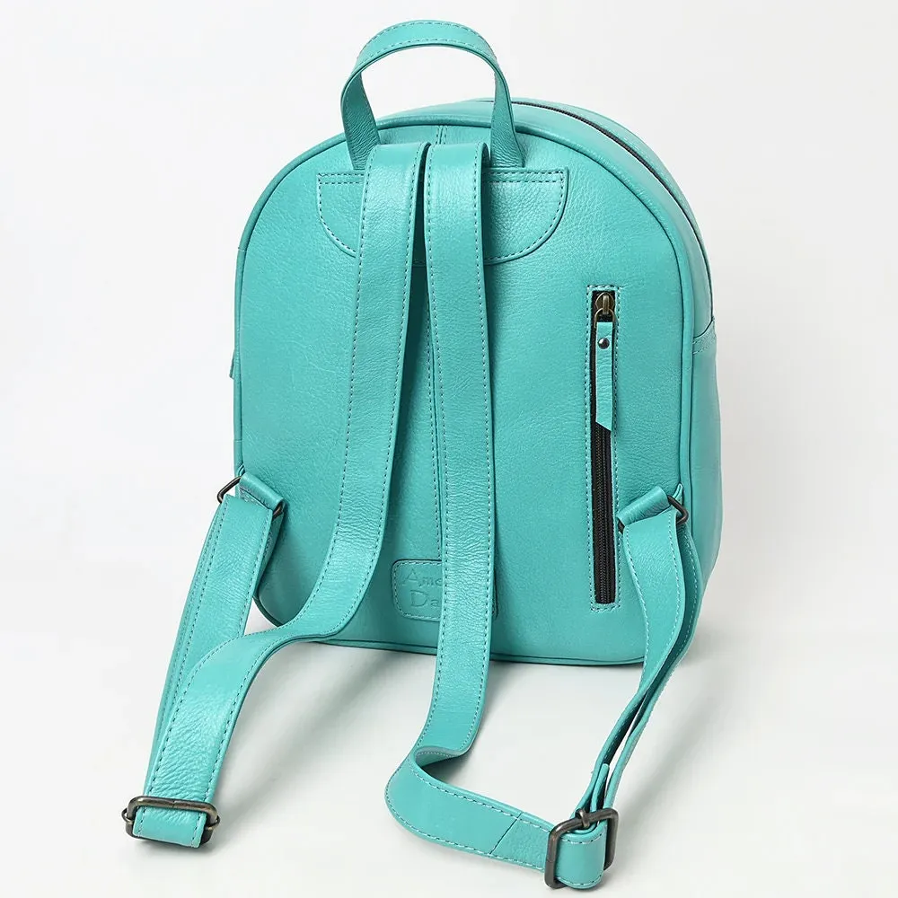 Benson Park Western Leather Backpack