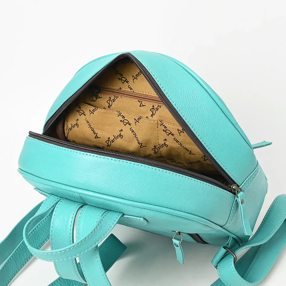 Benson Park Western Leather Backpack
