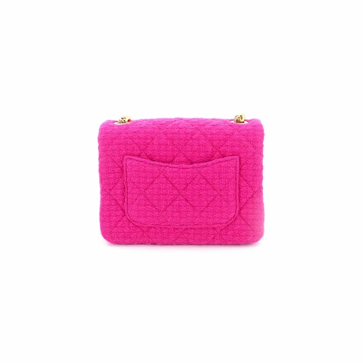 Chanel Cashmere Tweed Pink Mini Flap Bag