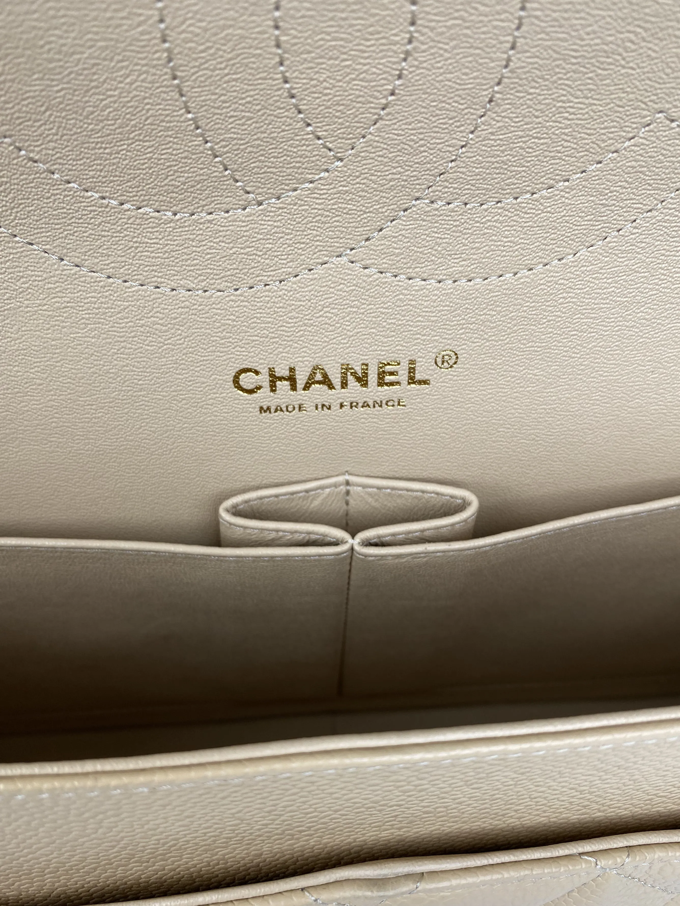 Chanel Nude Jumbo Classic Flap Bag