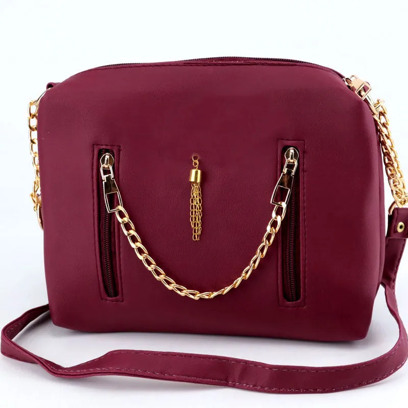 Classic Ch Handbag with Gold Chain Strap Shoulder Bag #22