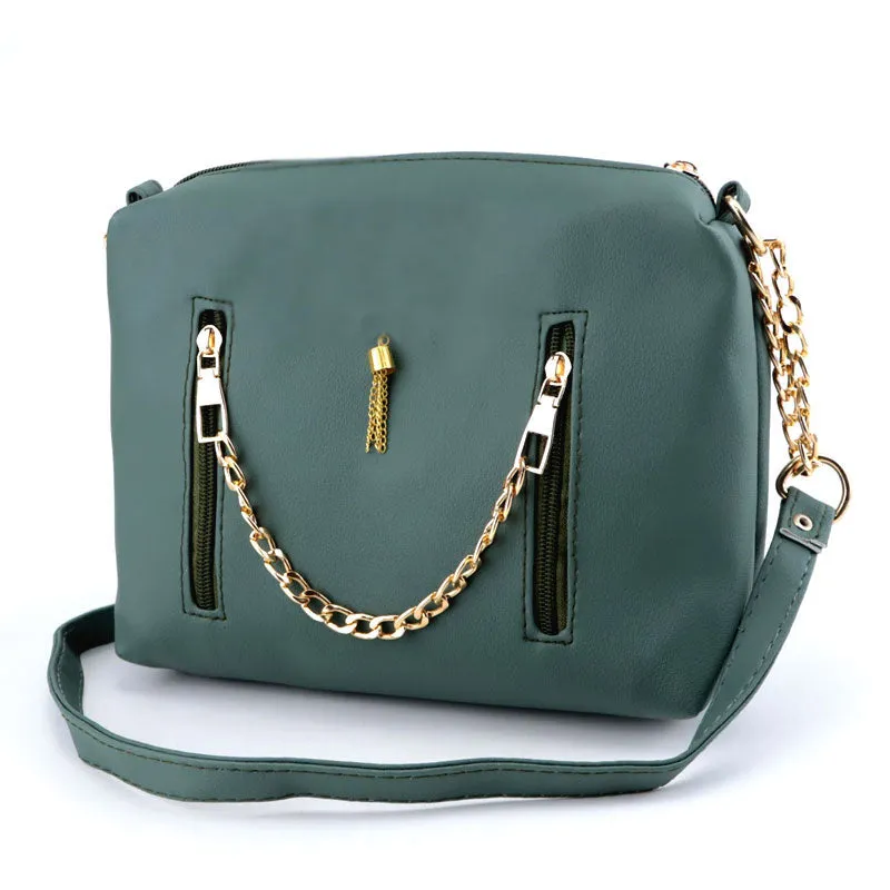 Classic Ch Handbag with Gold Chain Strap Shoulder Bag #22