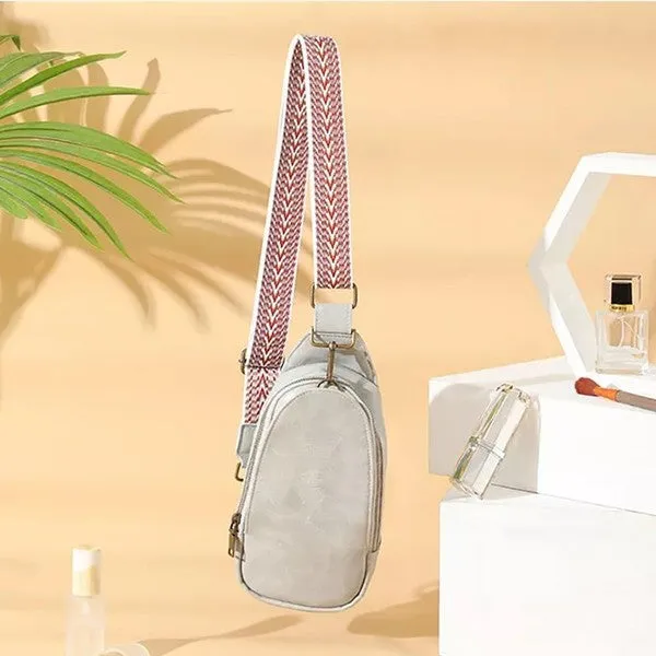 Crossbody Faux Leather Sling Bag