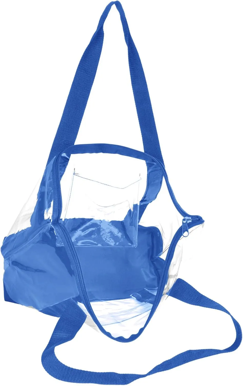 DALIX Clear Shopping Bag Security Work Tote Shoulder Bag Womens Handbag