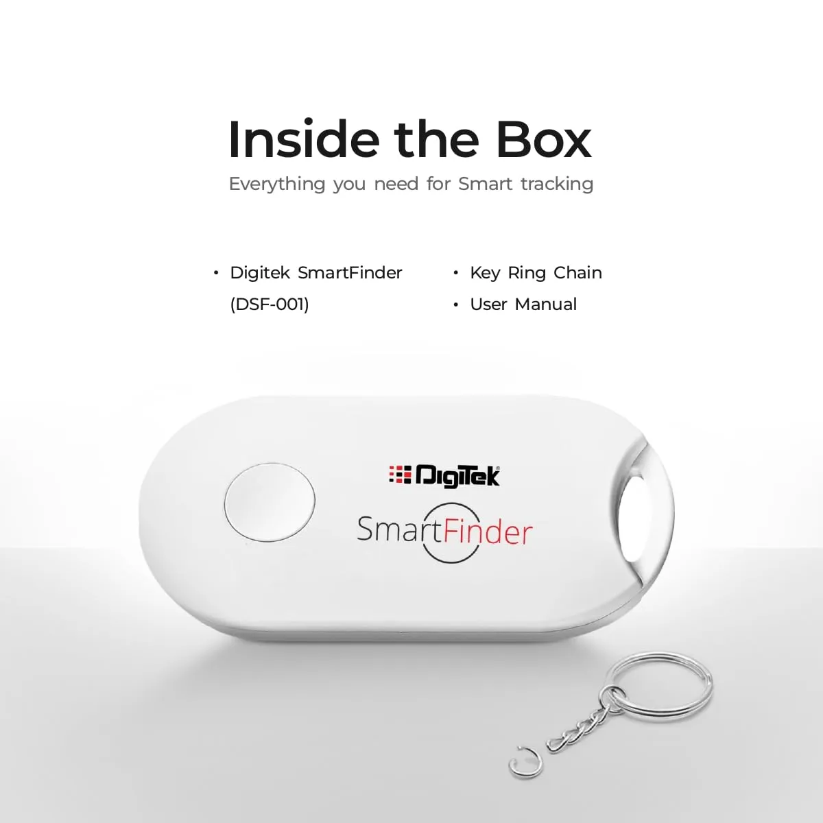 Digitek SmartFinder(DSF 001) Wireless Bluetooth Anti-Lost Anti-Theft Alarm Device Tracker Work with iOS Devices.