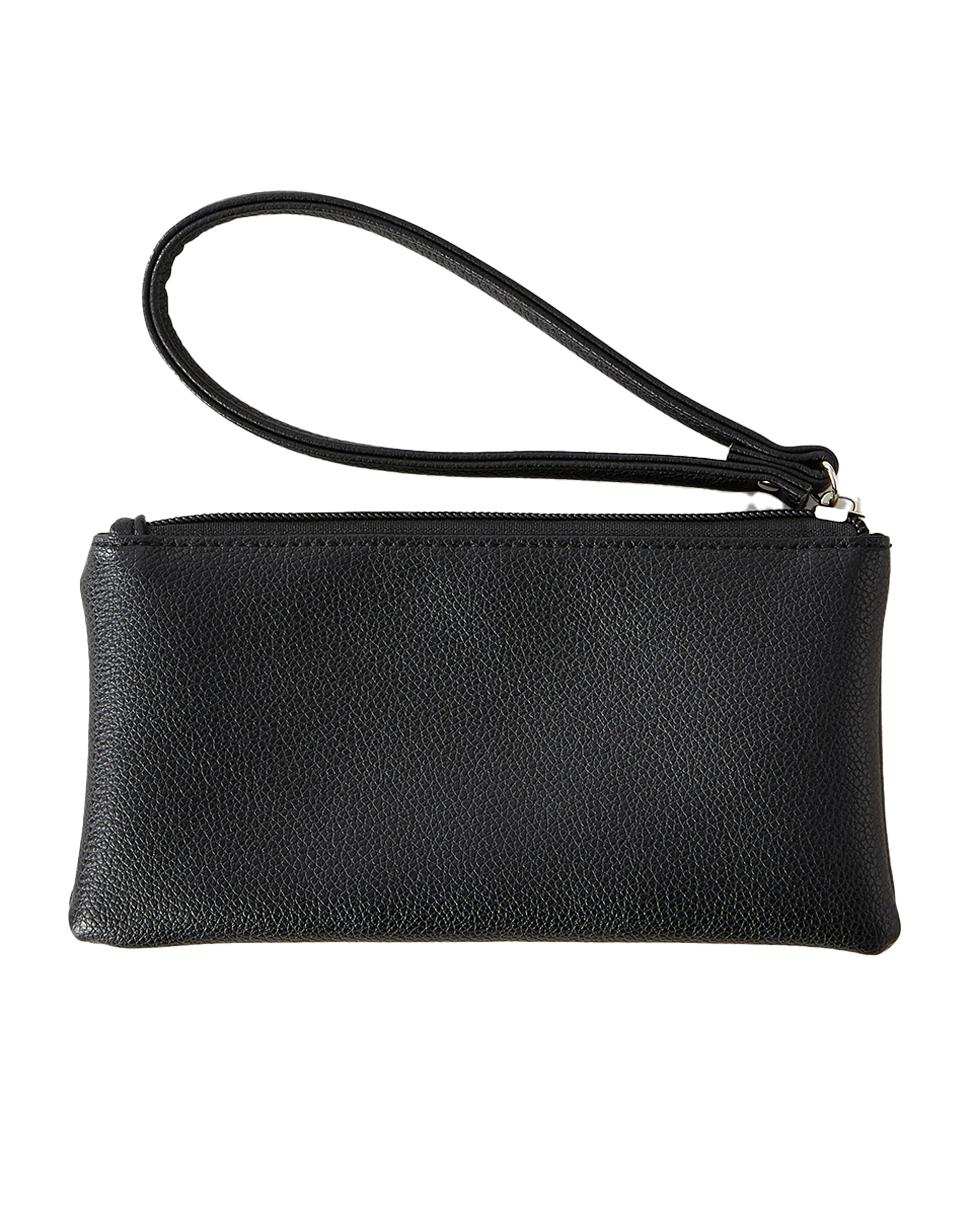Essentials Wristlet Purse in Black