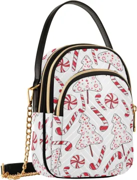 Festive Cell Phone Purse Crossbody Handbag Durable Shoulder Bag
