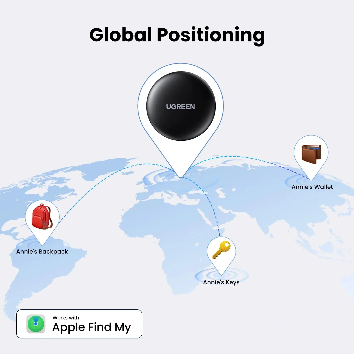 Finder Security SmartTrack Link – Apple Find My Bluetooth GPS Tracker