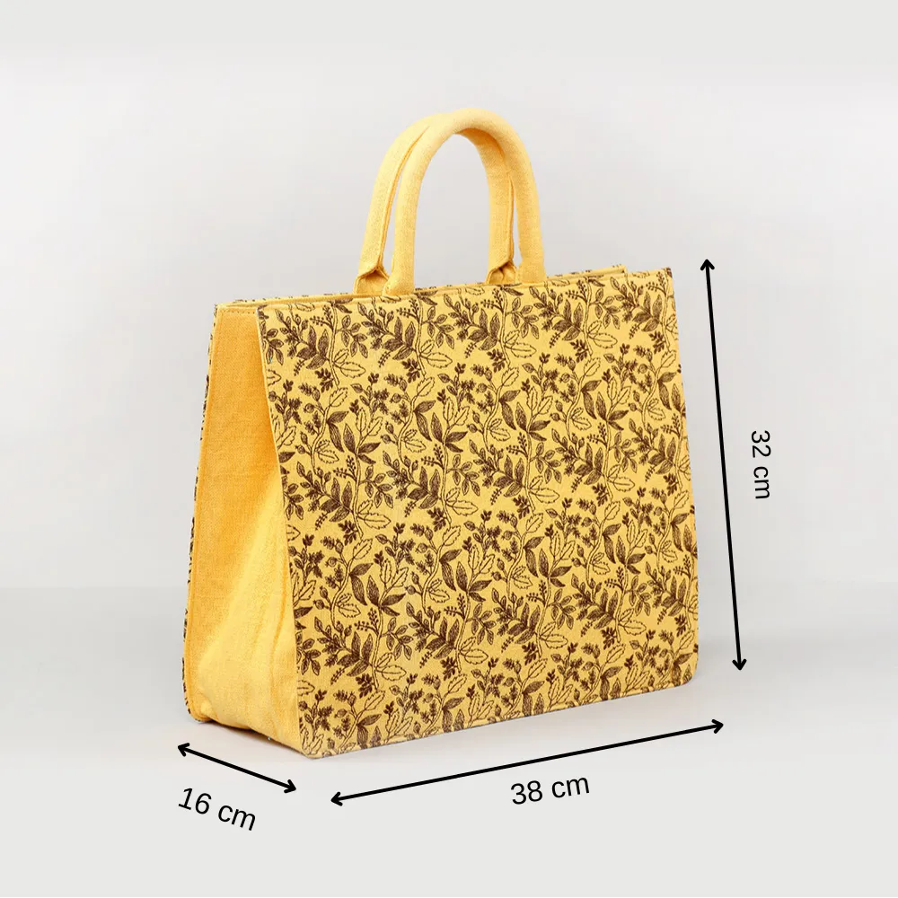 Fire Light Floral Large Box Bag