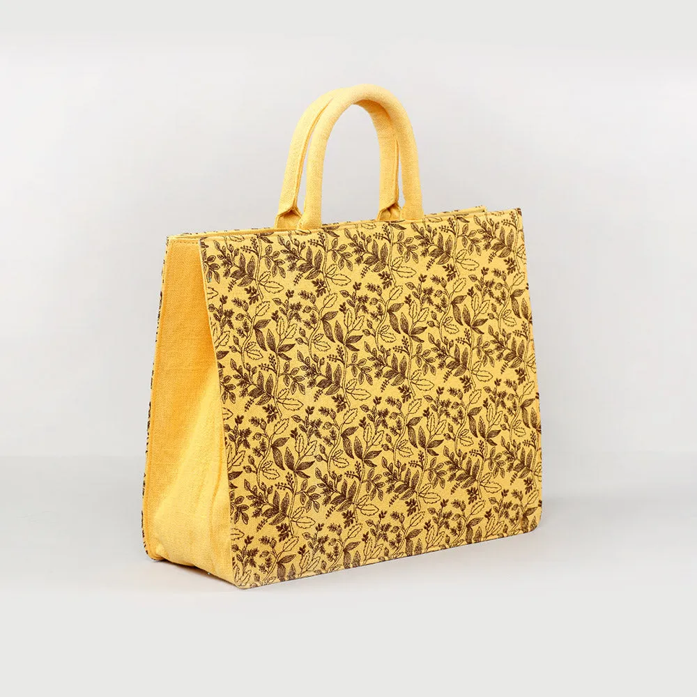 Fire Light Floral Large Box Bag
