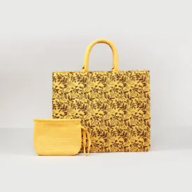 Fire Light Floral Large Box Bag