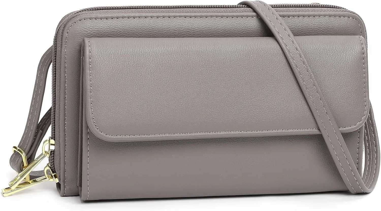 GOIACII Small Crossbody Cell Phone Bag for Women, Mini Shoulder Handbag Purse Wallet with Credit Card Slots