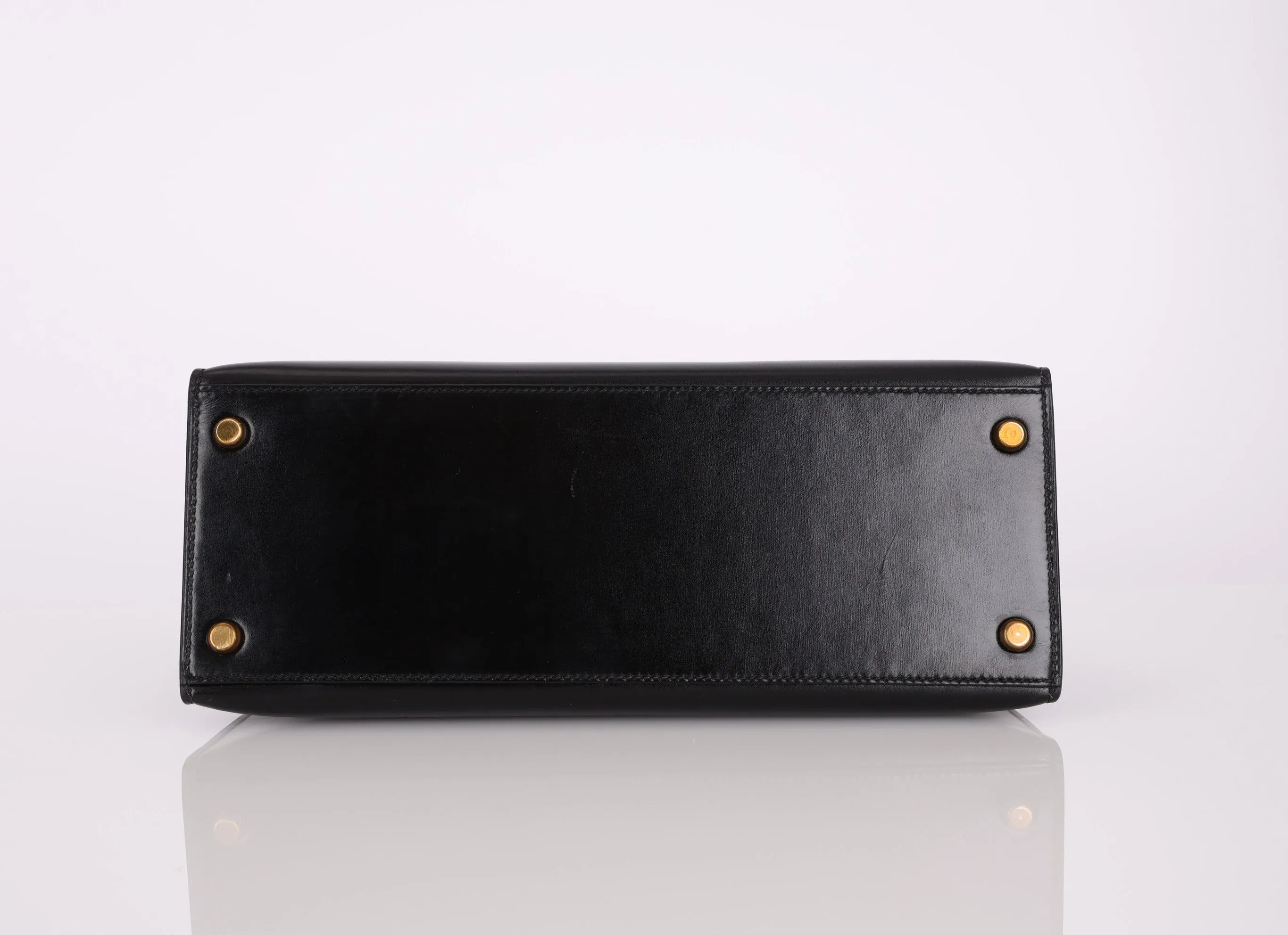 Hermès 1986 Box Kelly 28 Sellier GHW