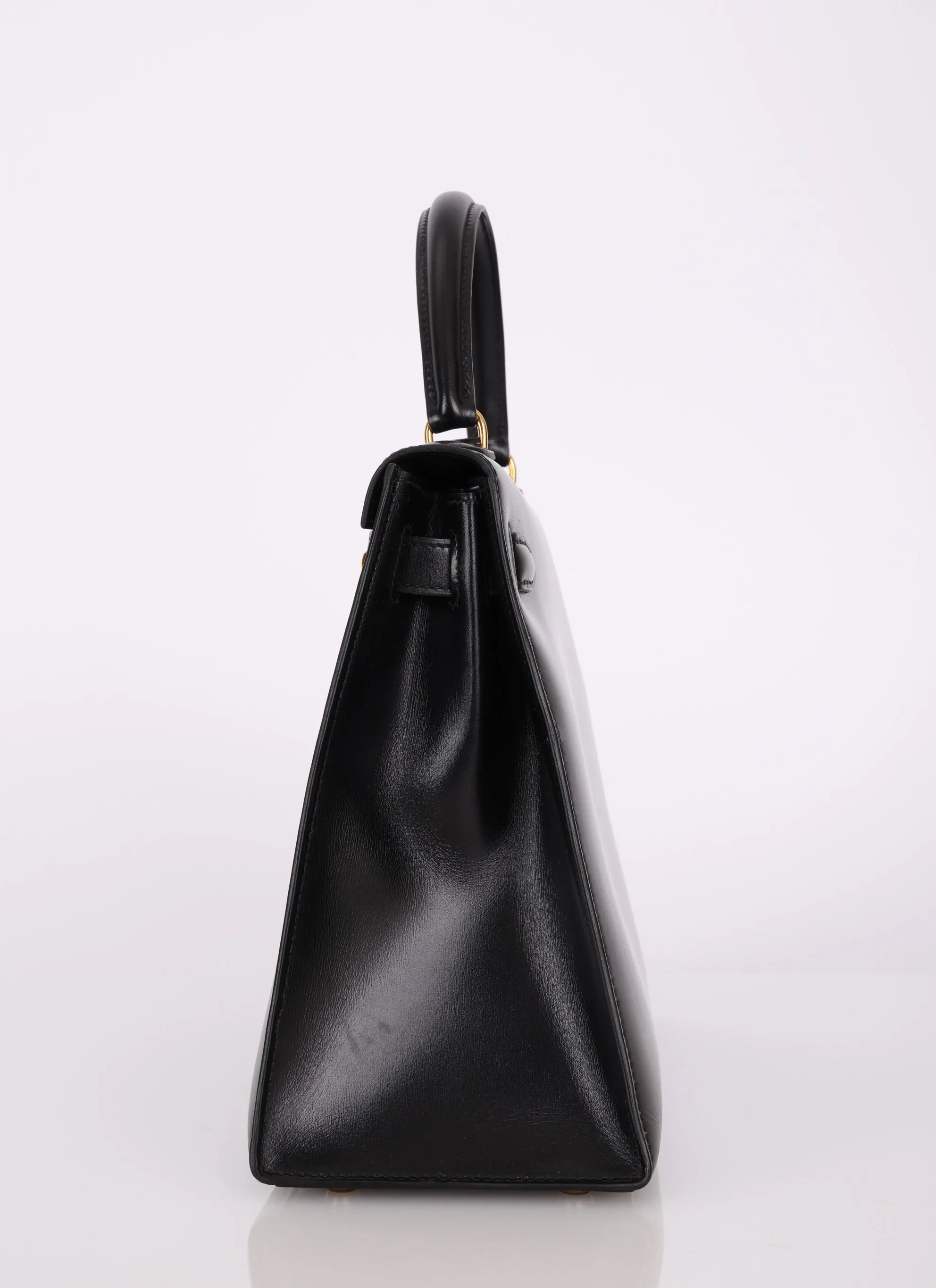 Hermès 1986 Box Kelly 28 Sellier GHW