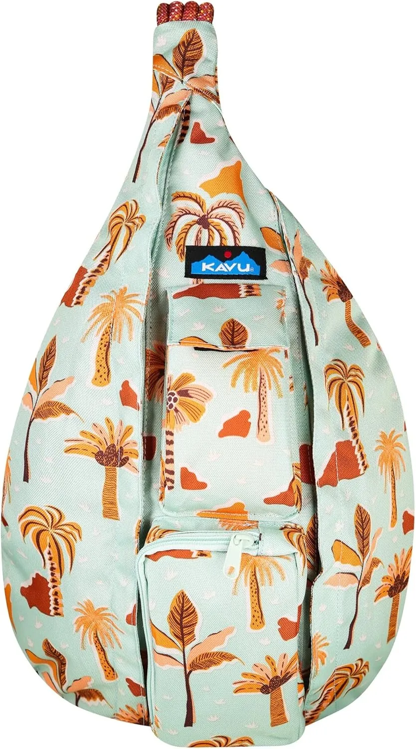 KAVU Original Rope Sling Bag with Adjustable Rope Shoulder Strap