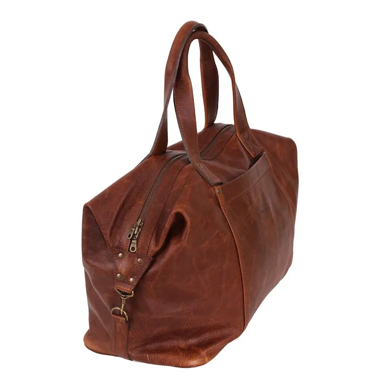 Leather Weekend Overnight Bag