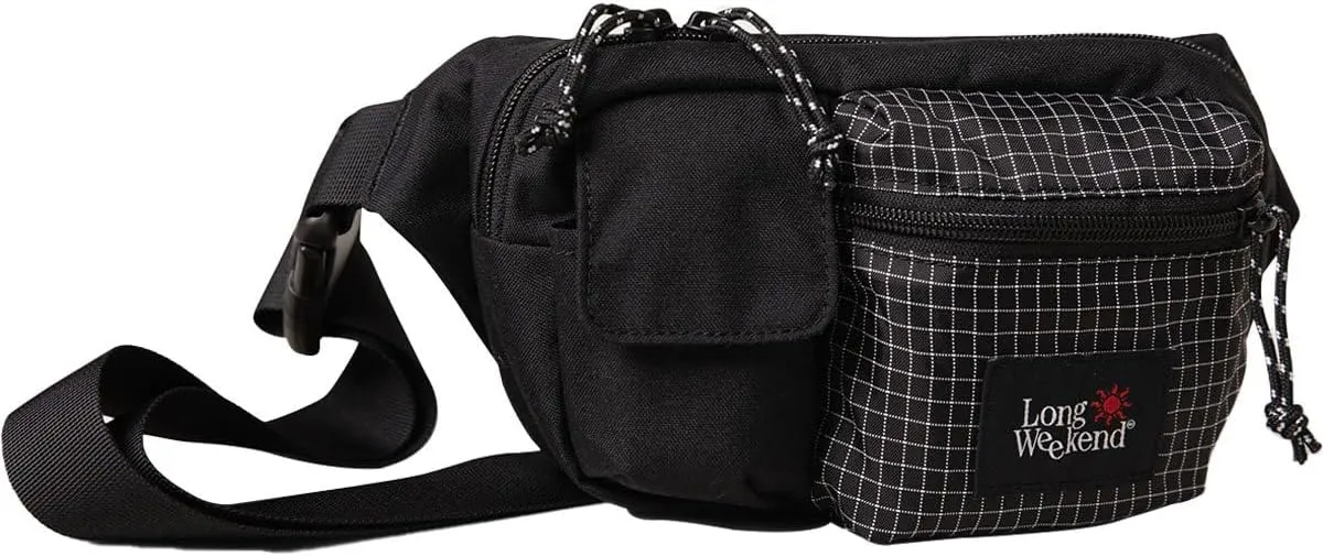 Long Weekend Monterey Sling  Compact Weatherproof Sling Bag for 35mm Cameras, Point & Shoots, and Everyday Essentials (Black)