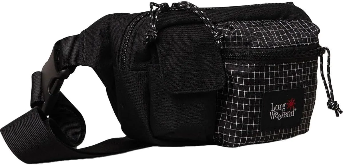 Long Weekend Monterey Sling  Compact Weatherproof Sling Bag for 35mm Cameras, Point & Shoots, and Everyday Essentials (Black)