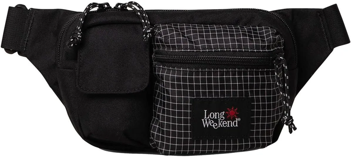 Long Weekend Monterey Sling  Compact Weatherproof Sling Bag for 35mm Cameras, Point & Shoots, and Everyday Essentials (Black)