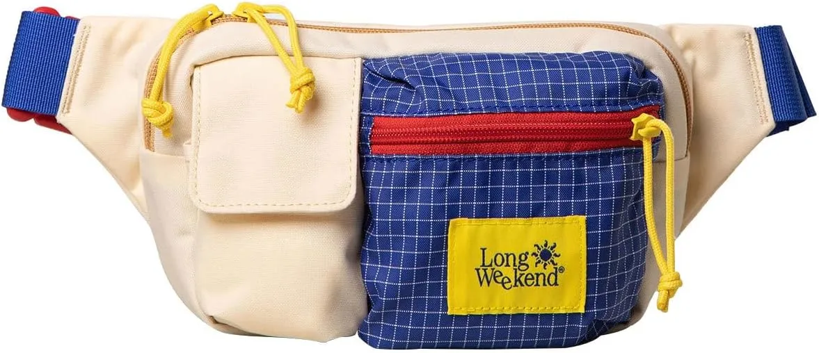Long Weekend Monterey Sling  Compact Weatherproof Sling Bag for 35mm Cameras, Point & Shoots, and Everyday Essentials (Creme Multi)