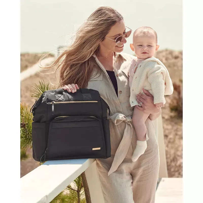Mainframe Wide Open Diaper Backpack - Black