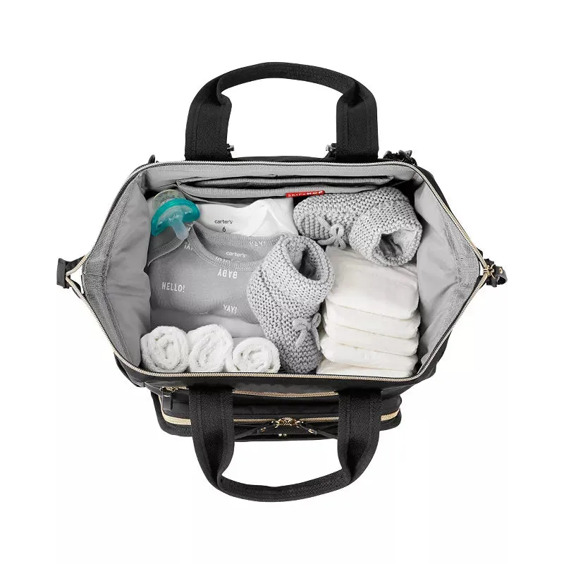 Mainframe Wide Open Diaper Backpack - Black