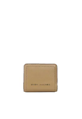 Marc Jacobs Groove Mini Wallet Compact In Iced Coffee S101L01SP21