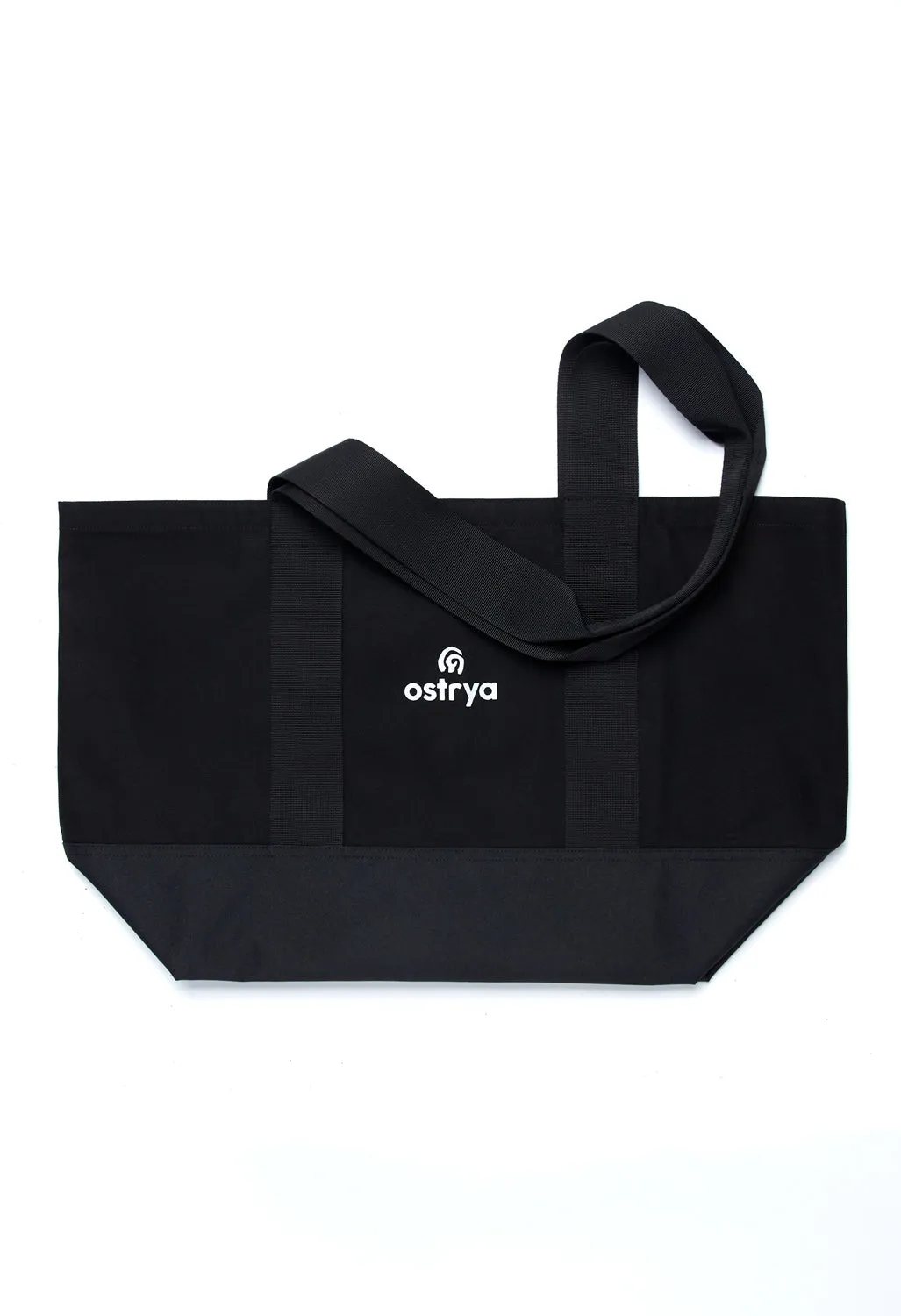 Ostrya Crag Canvas Tote Bag - Black