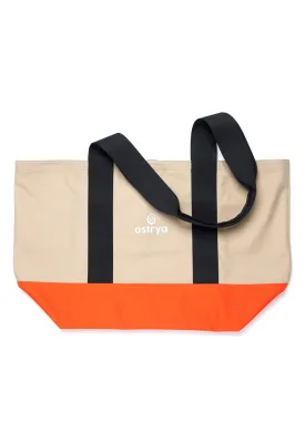 Ostrya Crag Canvas Tote Bag - Mandarine