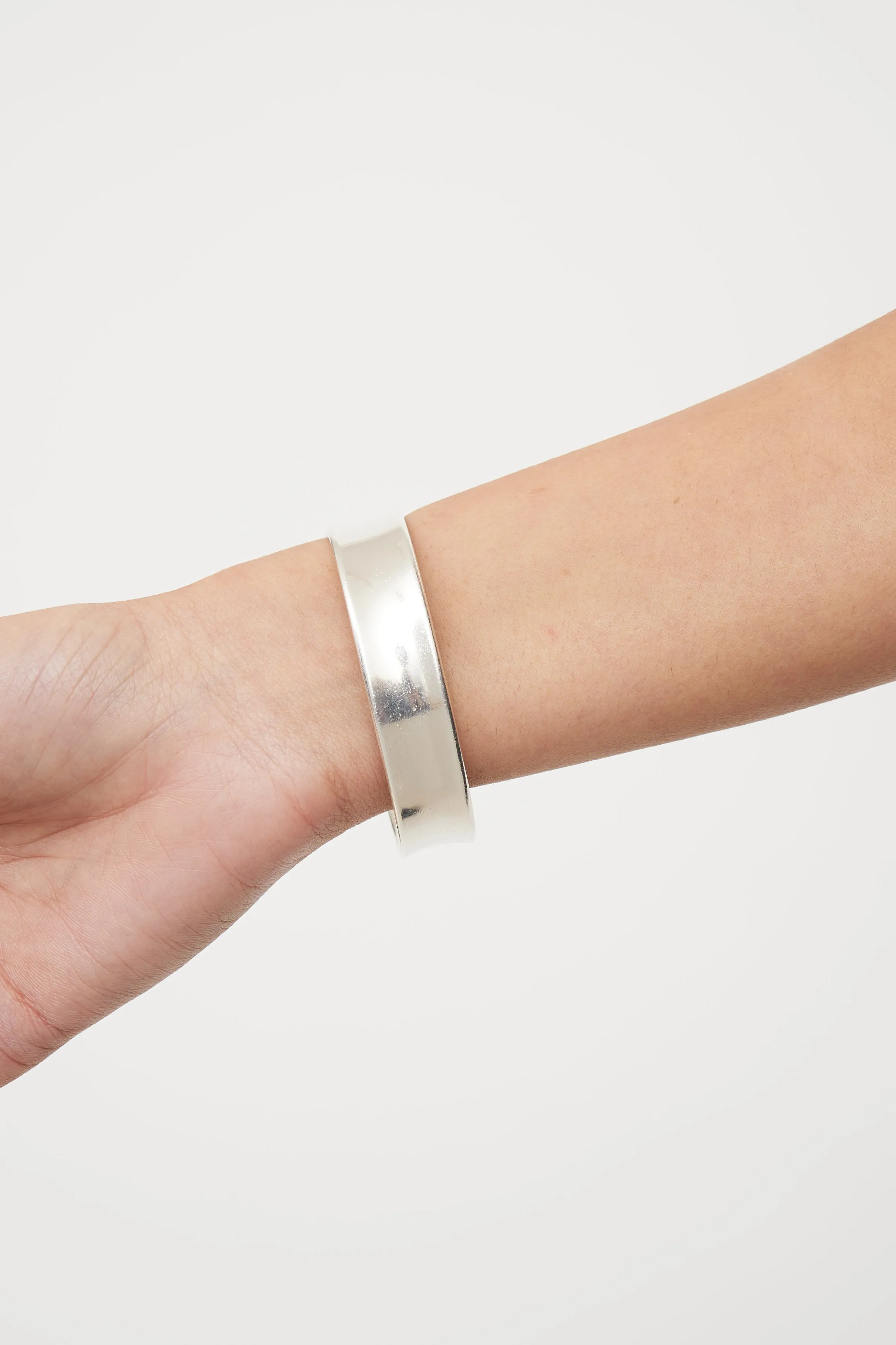 Sterling Silver 1837 Square Bangle Bracelet