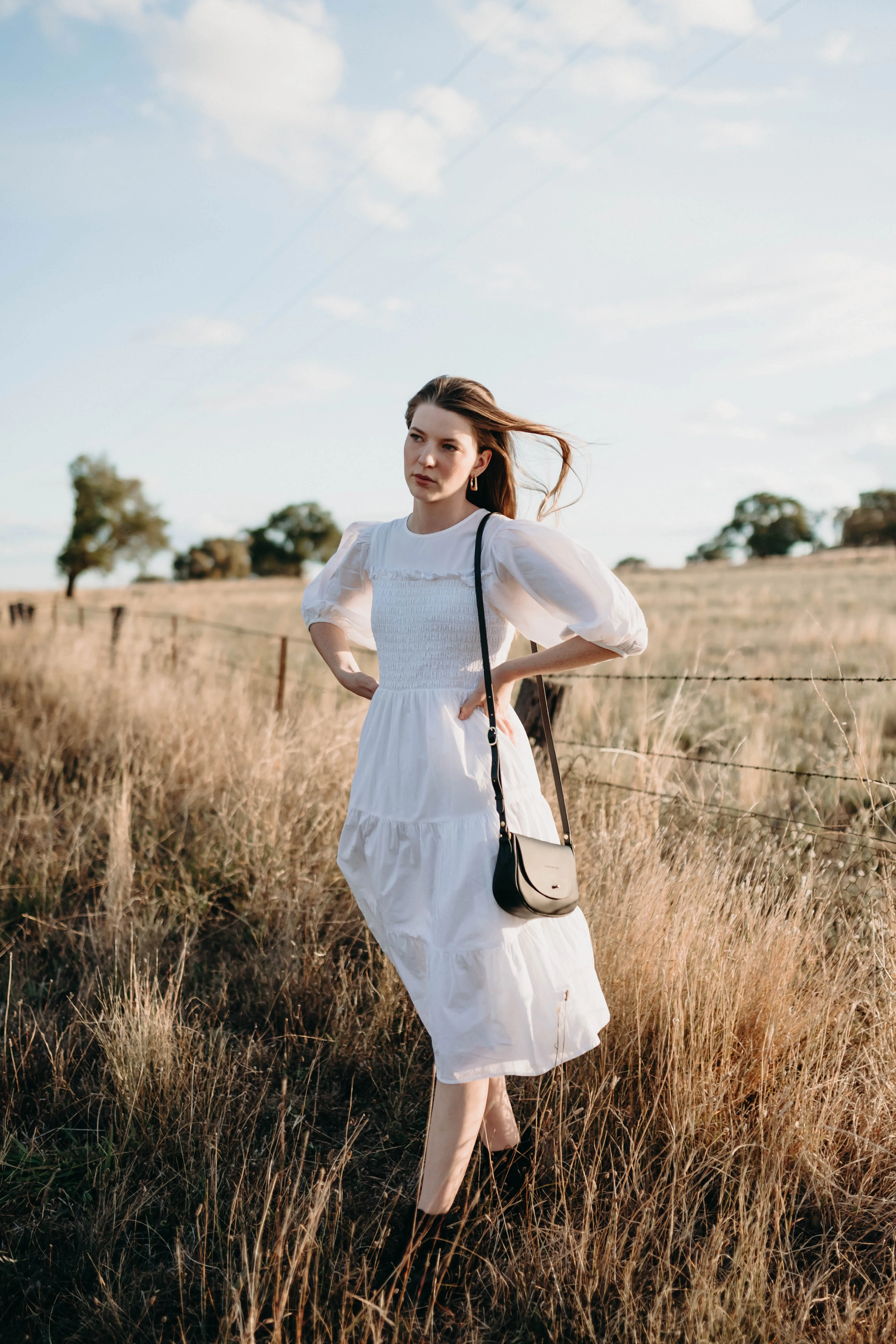The Mini Saddle Bag in Black