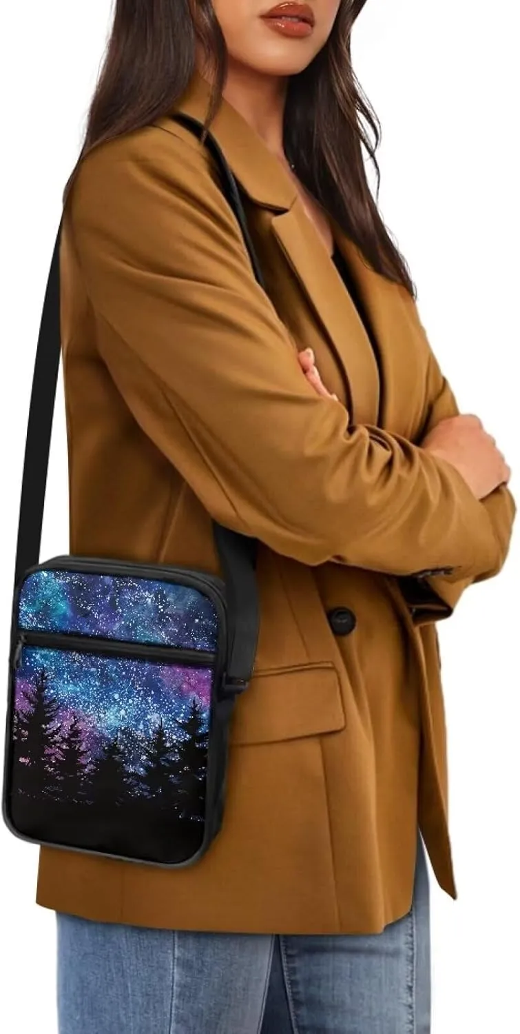 TODIYADDU Sling Bag for Women Men Crossbody Purse Trendy Messenger Bag Small Shoulder Bag Mini Phone Pouch Purse Nice Gifts
