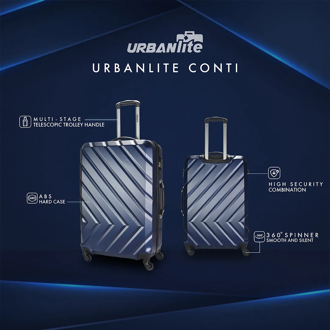 URBANlite Conti 24" 28" Bundle | 4-Wheel Spinner | Anti-Scratch | Hard Case Luggage