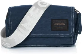 ZIMEGO Unisex Mini Crossbody Sling Bag and Waist Fanny Pack  Everyday Travel Purse, Navy